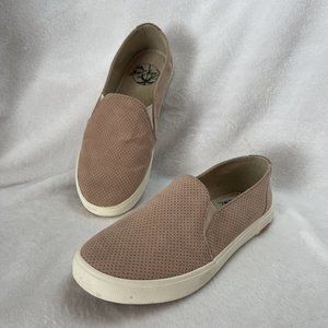 Womens Roxy Surf Slip On Shoes‎ Size 6.5 Dusty Pink Mauve
